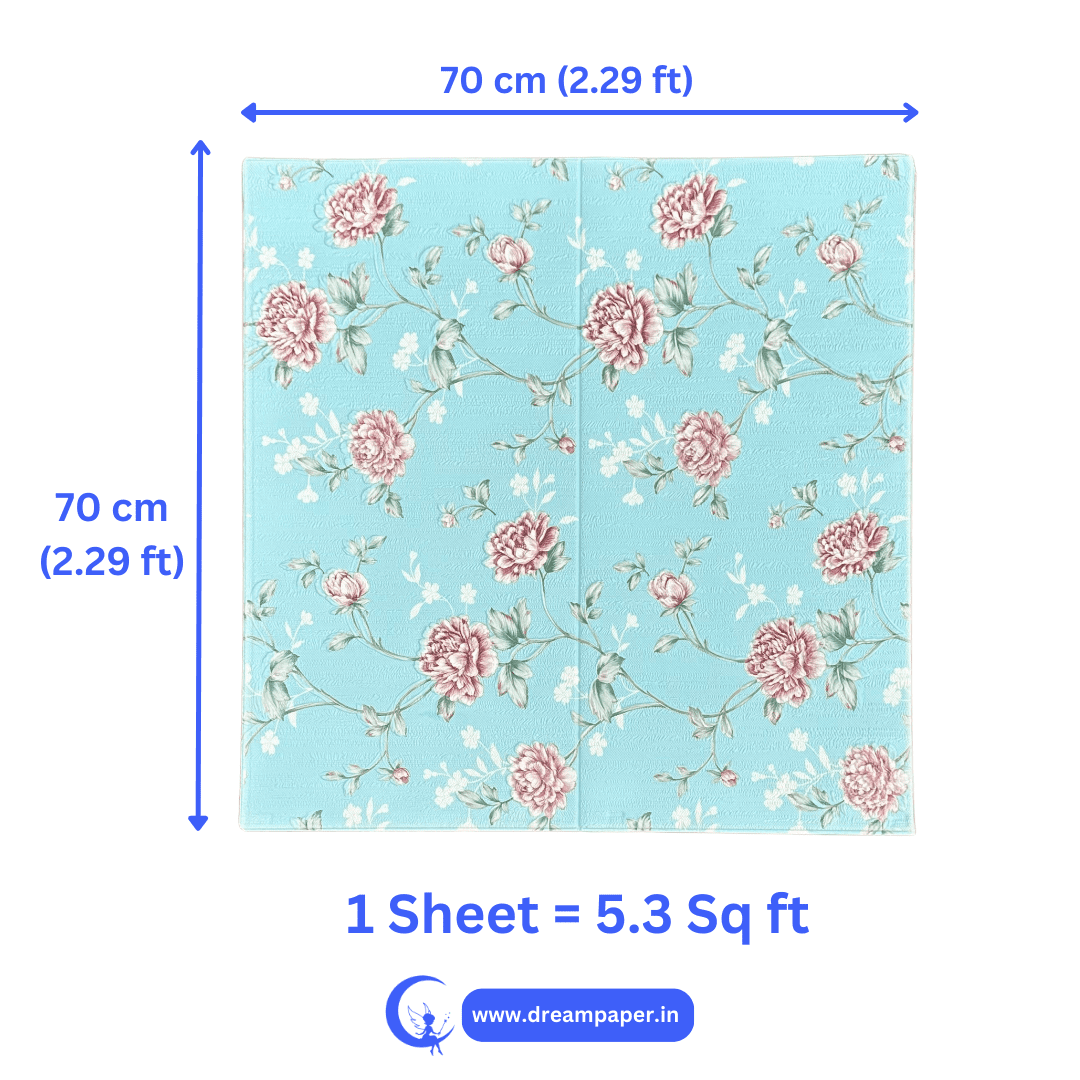 Blue Blossom (10 Sheets)